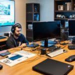 Can game developers work remotely from home?